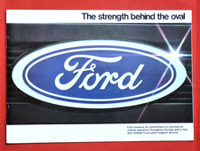 1981-84 FORD TRUCKS Sales Brochure - Cargo Transcontinental Parts- Excellent!