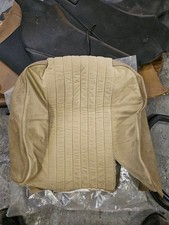 FORD CAPRI FRONT PASSENGER SEAT COVER IN BEIGE GOOD USED