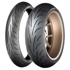 TYRE PAIR DUNLOP 120/60-17