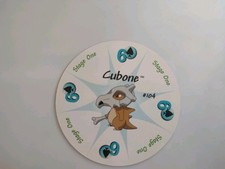 1999 Pokemon Rummy 6 Of Spades #104 Cubone (Never Used--Mint Condition)