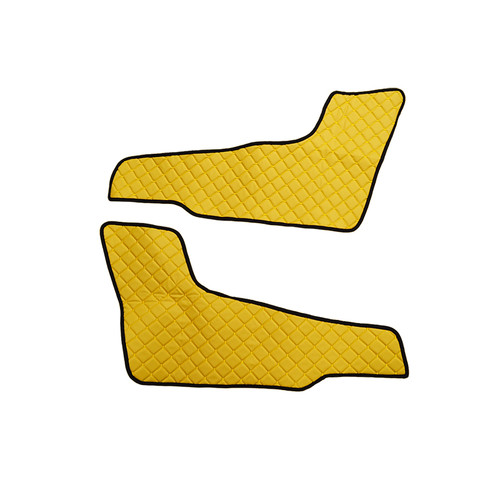 Pcs yellow eco leather door - pcs,