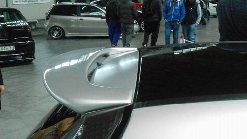 Opel corsa raw rear wing - opel, c