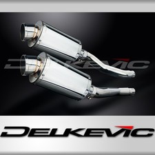 YAMAHA XJ600N XJ600S DIVERSION 92-04 225mm OVAL STAINLESS SILENCER EXHAUST 