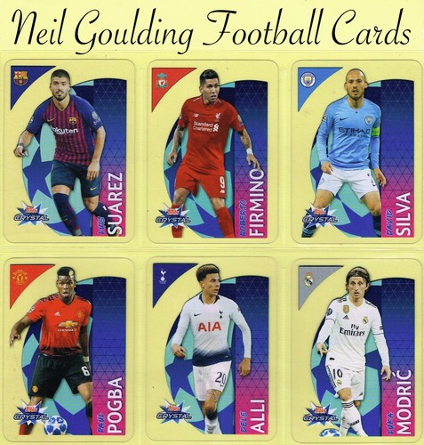 Topps champions league 2018 - topps, 2018-19