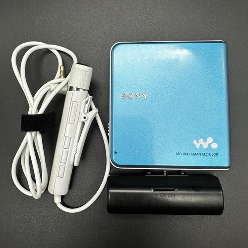 Sony e630 portable minidisc - mz-e630,