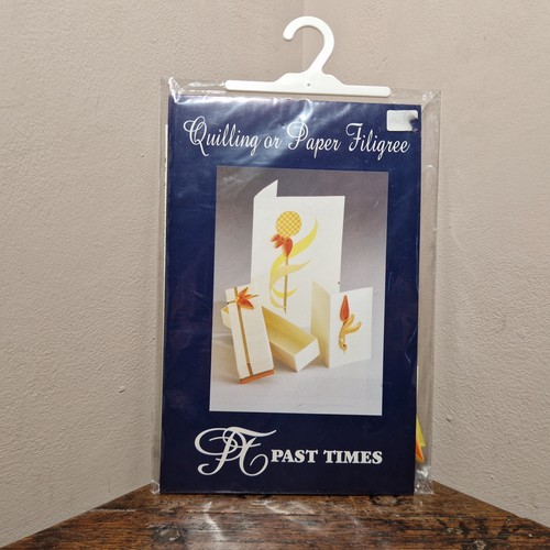 Unopened past times quilling - past,