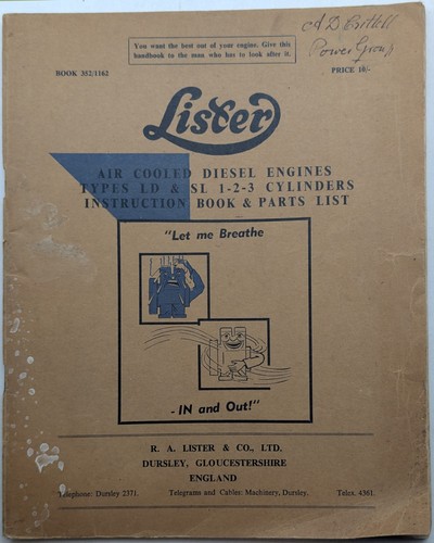 Original lister instruction - original,