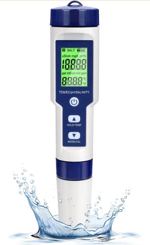 Tds meter in 1 - ph, 5-in-1
