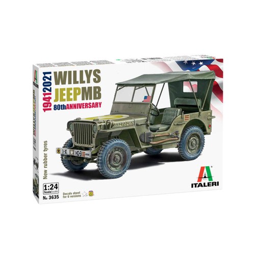 Willys jeep 1 24 - 1/24, italeri