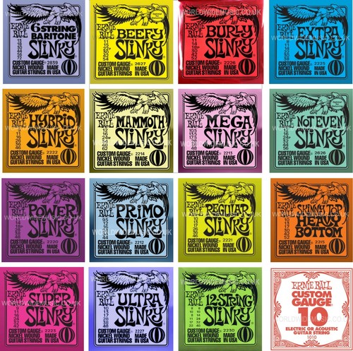Ernie ball slinky guitar - ernie,