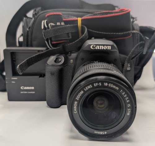 Canon eos 750d 18mp camera - 750d,