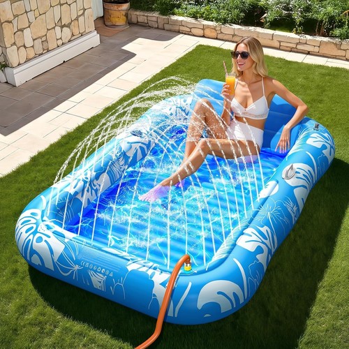 Pool tanning lounger with - lounger,