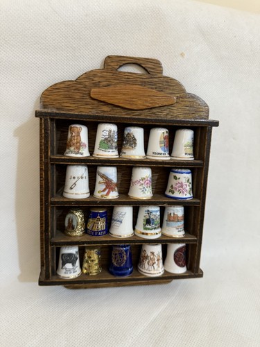 Thimble display case - thimble,