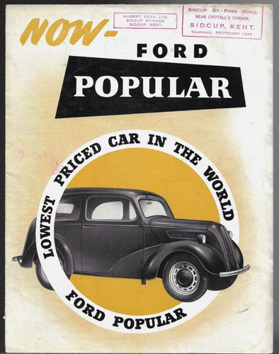 Ford popular 103e - popular,