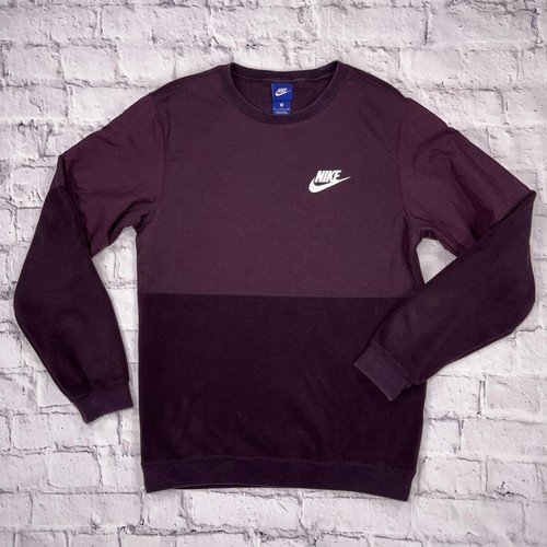 Vintage nike purple crew - purple, neck