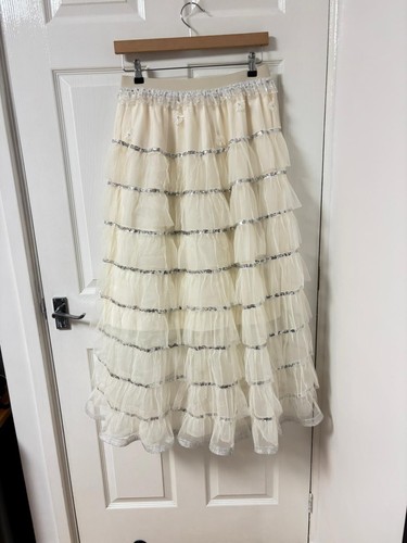 Ivory tulle tiered petticoat - ivory,