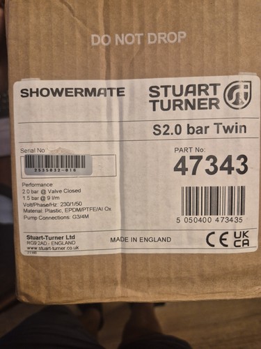 Stuart turner showermate - turner,