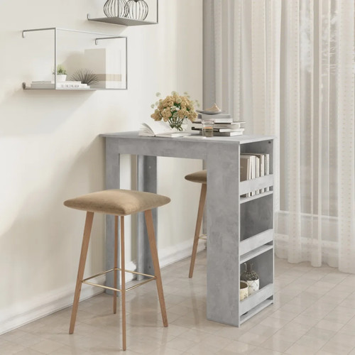 Walplus concrete grey - grey, kitchen