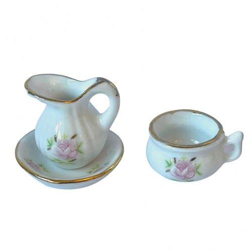 Dolls house wash jug - house, basin