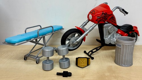 Set wwe wrestling figure - of,