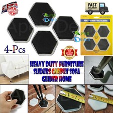 4x Furniture Sliders For