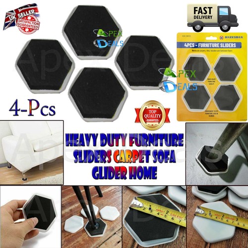 Furniture sliders for - 4x,