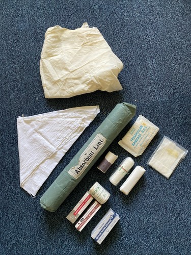 Vintage first aid medical - first,