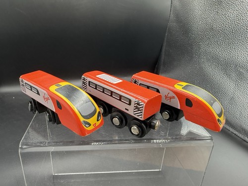 Bigjigs wooden railway virgin - railway,