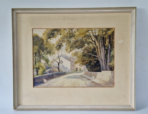 Vintage watercolour painting - watercolour,