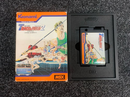 Konami track field 2 - field, msx
