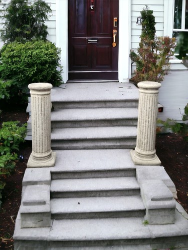Roman doric concrete column - roman,