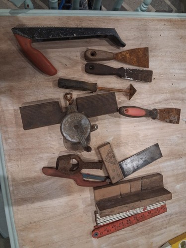 Joblot mixed tools etc - of,