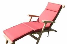 Garden Furniture Cushion- Cushion for Garden Steamer Chair In Terracotta