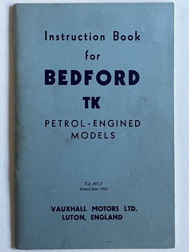 Bedford instruction book - bedford,
