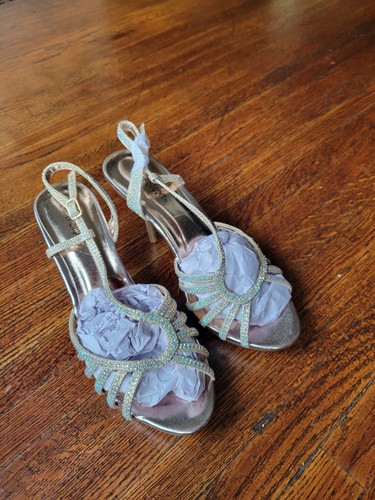 Silver slipper cinderella - silver,