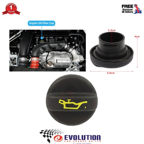 Oil filler cap fits ford - filler, c-max