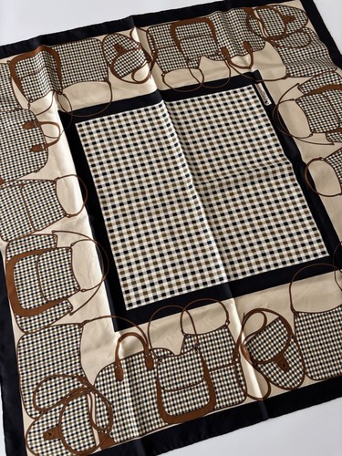 Aquascutum silk scarf 85cm - scarf,
