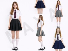 Girls Jersey School Skirts