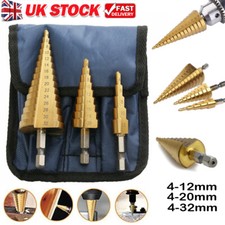 3 Pcs Large HSS Steel Step