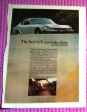 1975 Datsun 280Z 280-Z Coupe "Best GT in Its Class"  print ad