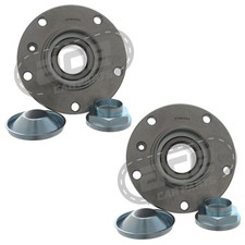 BMW 5 Series E34 1988-1996 Front Wheel Bearing Hubs Kits ABS Sensor 5 Stud Pair