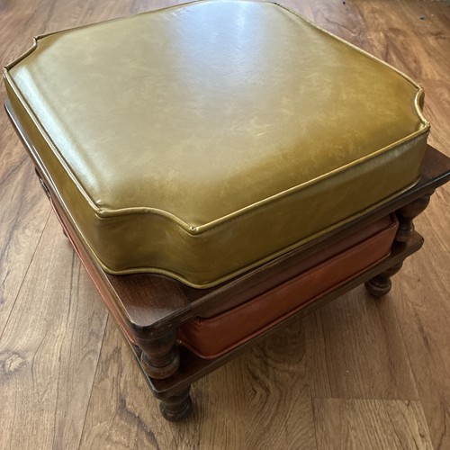 Vintage stacking footstools - vintage,