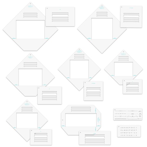 All one envelope making - all-in-one,