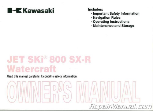 2009 kawasaki js800a jet ski - 2009,