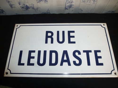 Vintage french metal street - french,