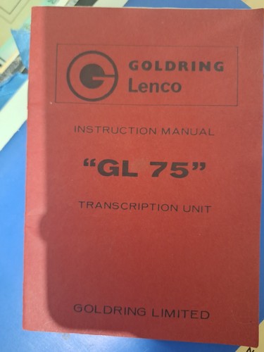 Original goldring lenco - goldring,