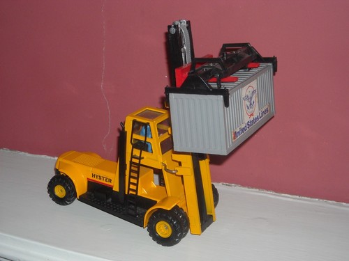 Corgi 1113 yellow hyster - corgi,