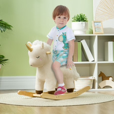 Rocking Horse with Unicorn