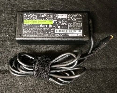Sony vaio charger vgp ac16v8 - sony,