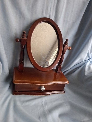 Vintage wooden dressing table - vintage,
